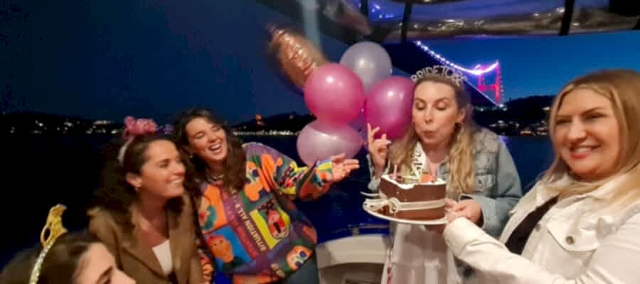 Istanbul Bosphorus Bachelorette Yacht Party