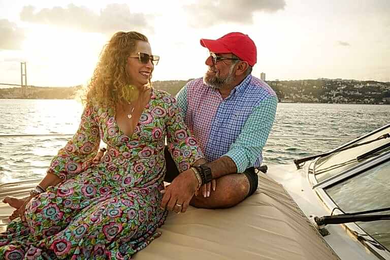 Bosphorus cruise in Istanbul on a Luxury Yacht