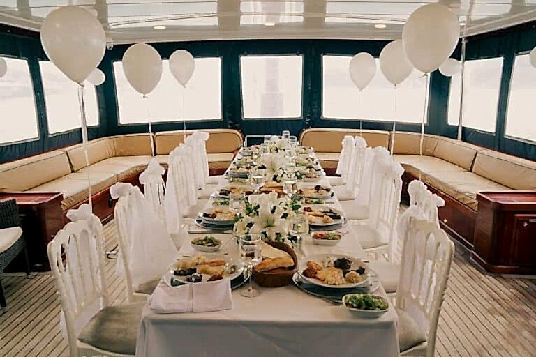 İstanbul Boğazı Teknede Düğün / Istanbul Wedding on a Yacht