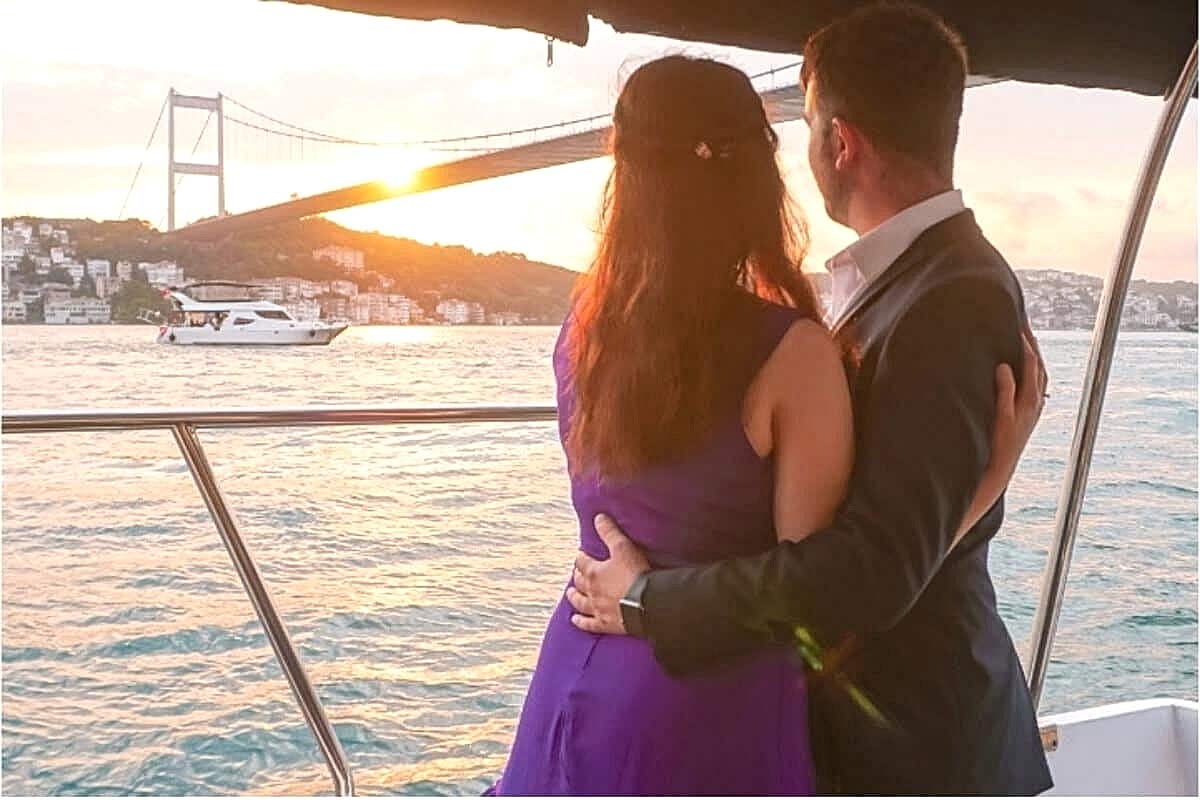 Lotus Yachts Bosphorus Sunset Cruise: Private Yacht Rental in Istanbul