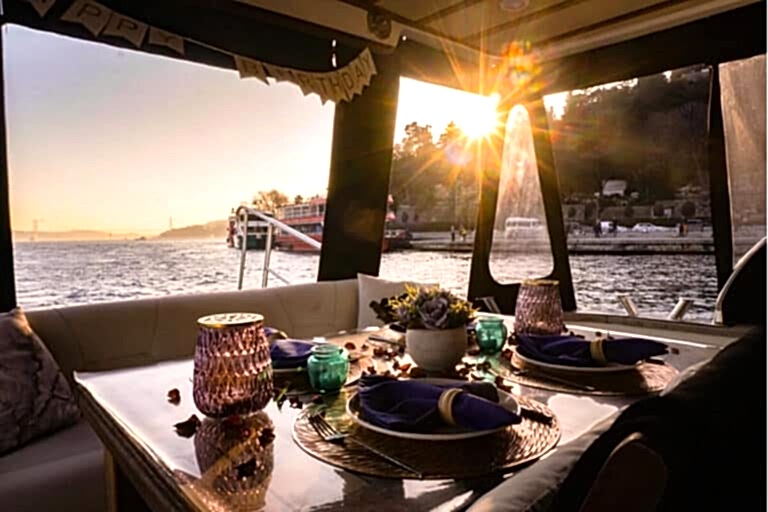 Lotus Yachts Bosphorus Sunset Cruise