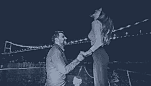 Evlilik teklifi - Marriage proposal in Istanbul - Lotus Yat