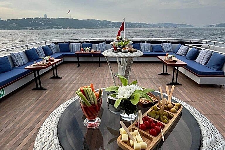 Lotus Yat - 24m Reception Boat for Yacht Tours in Istanbul